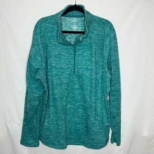 St. John's Bay Teal Pullover Fleece